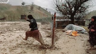 Escape from the Unstoppable Flood: Sajjad's Nomadic House Survival Story! 🌊😱