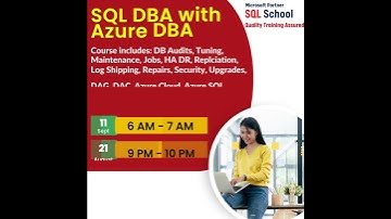Training Schedules - Aug 2nd Week | SQL, Azure, Power BI Trainings