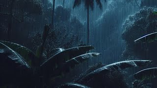 Best Rain Sounds For Insomnia, Sleeping Within 10 Minutes Of Rain White Noise Lullaby ASMR