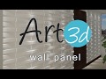 3d wall panels plant fiber by art3d  installation guide