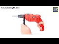 Drilling machine: Types, Parts, Operations, Working Principle, (Explained in