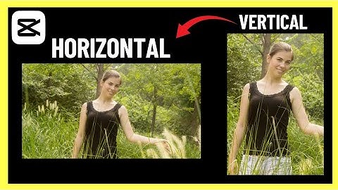 How to convert Vertical video into horizontal capcut pc✓