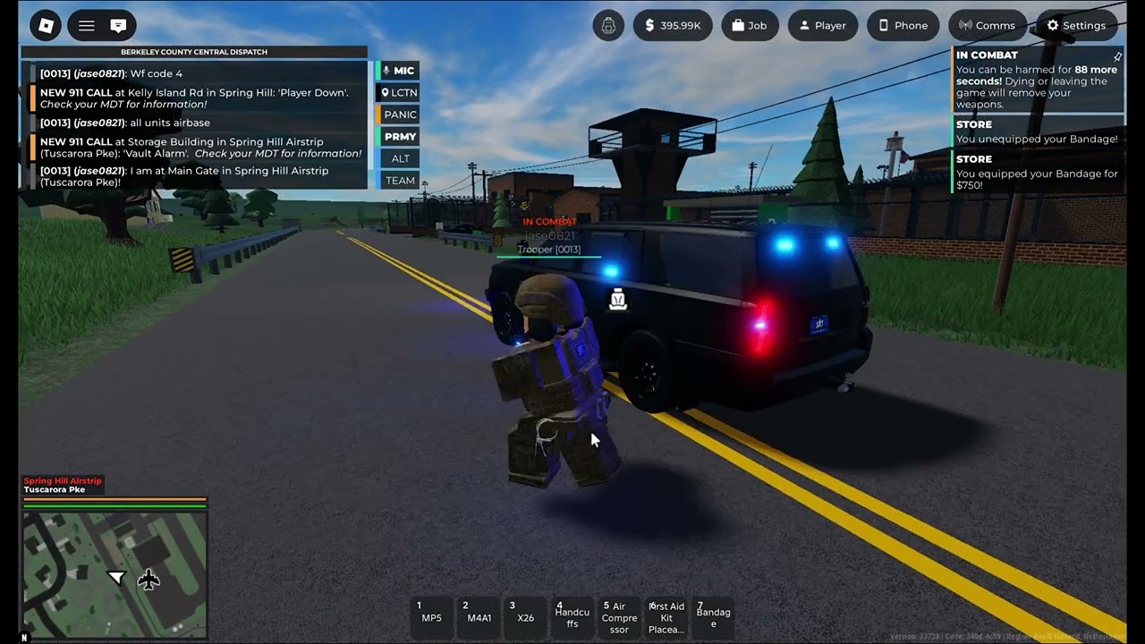 Berkeley County Concord State Police Patrol # 8