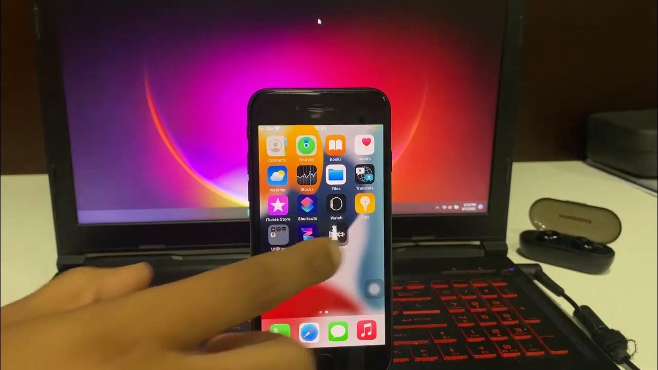Checkra1n virtual jailbreak ( iOS 15 to iOS 15 .6.1 )jailbreak 