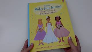 Usborne - Sticker Dolly Dressing Weddings & Bridesmaids