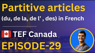 Partitive articles in French | TEF Canada | Frenchify with Vyom