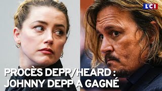 Procès Depp/Heard : Johnny Depp a gagné