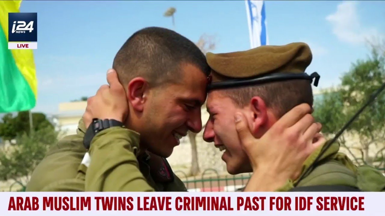 Arab Muslim Twins From East Jerusalem, Now Serving in the Israel Defense Forces