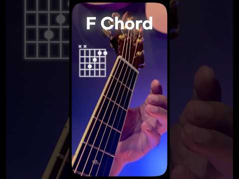How to Play the F Chord on Guitar | Easiest Beginner Free Online Guitar Lesson