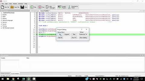 Clawbot Basic Program