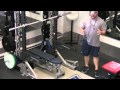 Villanova football strength two board swiss bar press plus weightroom tour