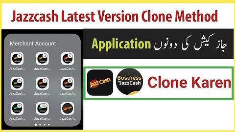 Jazzcash Latest Version Clone for all phones