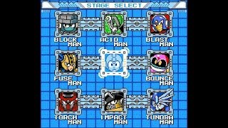Mega Man 11 Stage Select (8-bit 2A03 Cover) chords