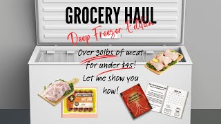 Grocery Haul: Deep Freezer Edition, OVER 30lbs of Meat for UNDER $45! #groceryhaul by She Set Apart 65 views 3 months ago 3 minutes, 3 seconds