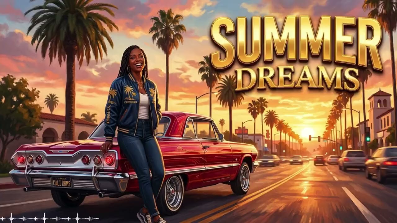 Endless Summer West Coast G-Funk R&B ☀️ Palm Tree Cruise & Ocean