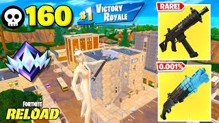 160 Elimination RANKED RELOAD” Gameplay Wins (Fortnite Chapter 7 PS5 Controller)