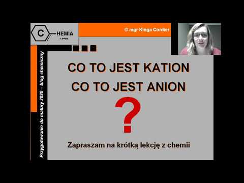 Wideo: Różnica Między Anionem A Kationem