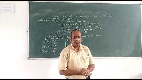 B.Com Sem 2 - Statistics and Business Mathematics (Hindi & Marathi) - Lecture 24
