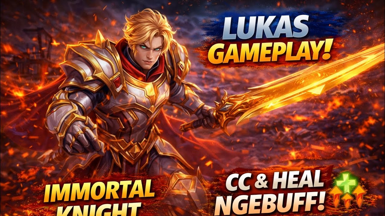 MYTHIC GAMEPLAY LUKAS, DAMAGE + TEBAL!
