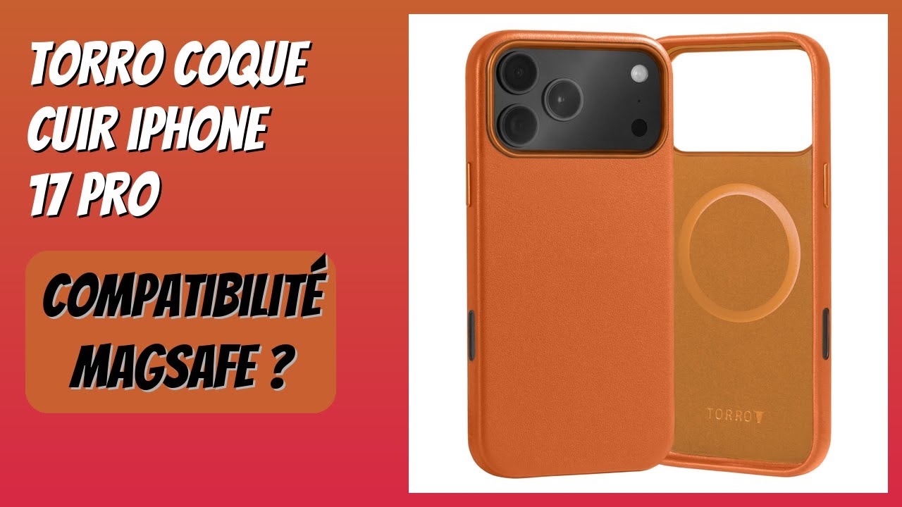AVIS (2026) : TORRO Coque Cuir iPhone 17 Pro. DÉTAILS