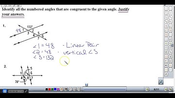 3.2 Properties of Parallel Lines