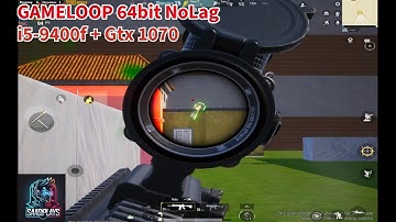 GAMELOOP 64bit Bullet Conectivity | Core i5-9400f Gtx 1070 | Nolag Gameplay #gameloop #pubgm #bgmi