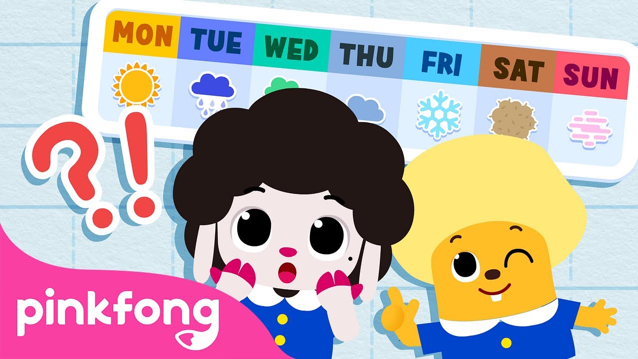 What Day Is It Today? | Learn Days for Kids! | Song for Preschool Kids | Pinkfong