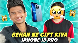 BEHEN NE MUJHE GIFT KIA IPHONE 13 PRO !! RAJAT VLOGS