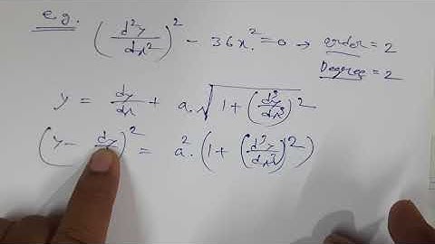 Class 12 Differential Equation | PART -1( SOLUTIONS )( S.N.Dey book) | CALCULUS | CBSE  ISC  HS  UP