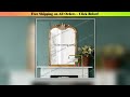 European retro carved desktop makeup mirror light luxury dressing wall decoration bathroom mirror