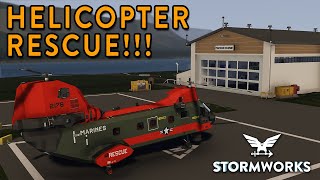 Mountain Helicopter Rescue - Stormworks screenshot 5