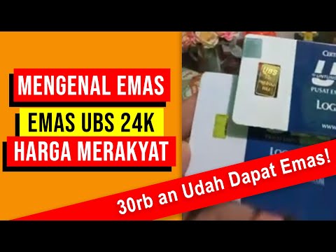 Mengenal Emas UBS, Emas 24 Karat Harga Merakyat #shorts