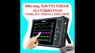 Micsig SATO1004 Automotive Oscilloscope from Saelig - Features