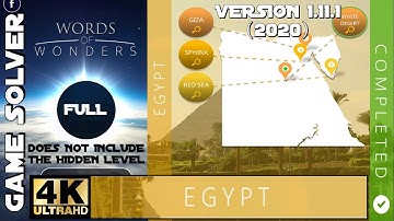 𝐖𝐎𝐖 | 𝐖𝐨𝐫𝐝𝐬 𝐎𝐟 𝐖𝐨𝐧𝐝𝐞𝐫𝐬 || Egypt - Full [ENG]