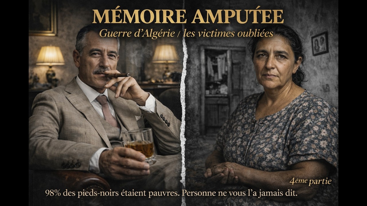 98% des pieds-noirs étaient pauvres. Personne ne vous l'a jamais dit