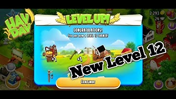 HayDay | New Level 12 |My Baby Farm update | Video #11