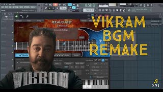 Vikram Title Teaser BGM Remake | Kamal Haasan | Lokesh Kanagaraj | Anirudh | S N J - Music