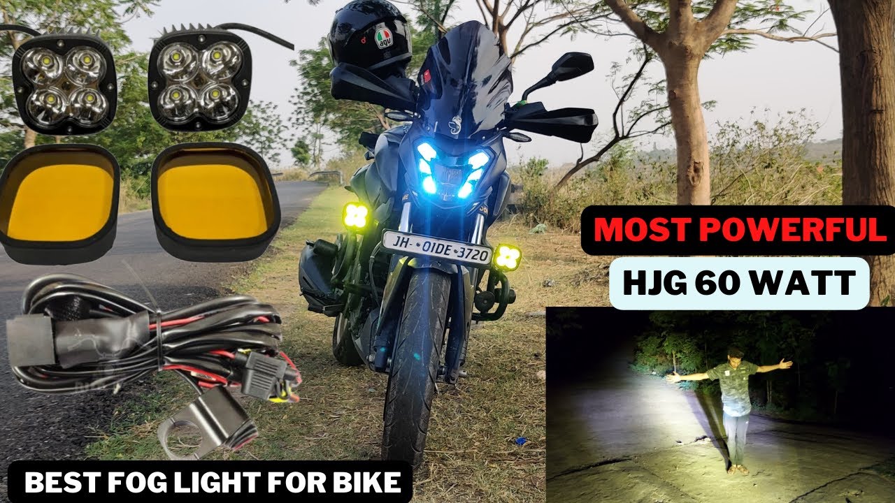 Most Powerful HJG 60 Watt Cree led Fog Lights installation Dominar
