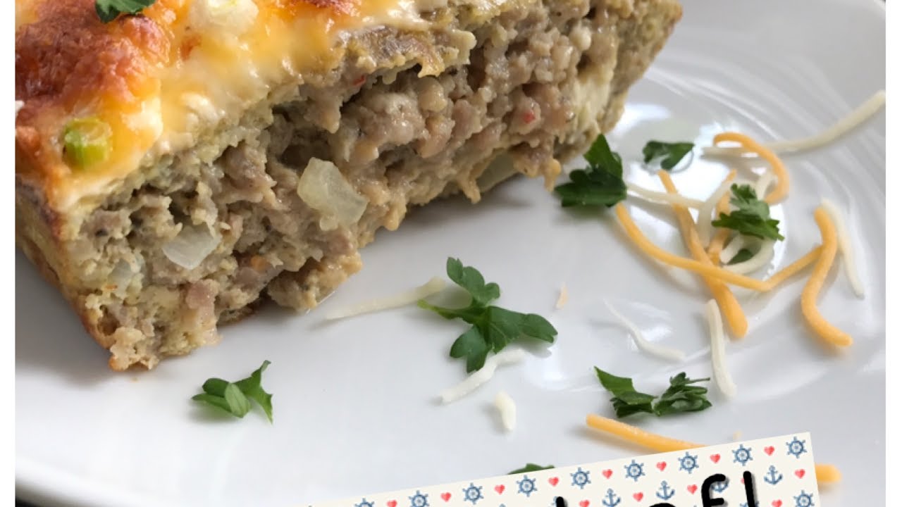 Keto/low carb breakfast meatloaf casserole YouTube