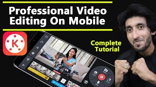 How to edit videos professionally on mobile, KineMaster Complete Video Editing Tutorial screenshot 1