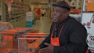 Singing Home Depot Greeter Knows How To Brighten His Customers' Spirits