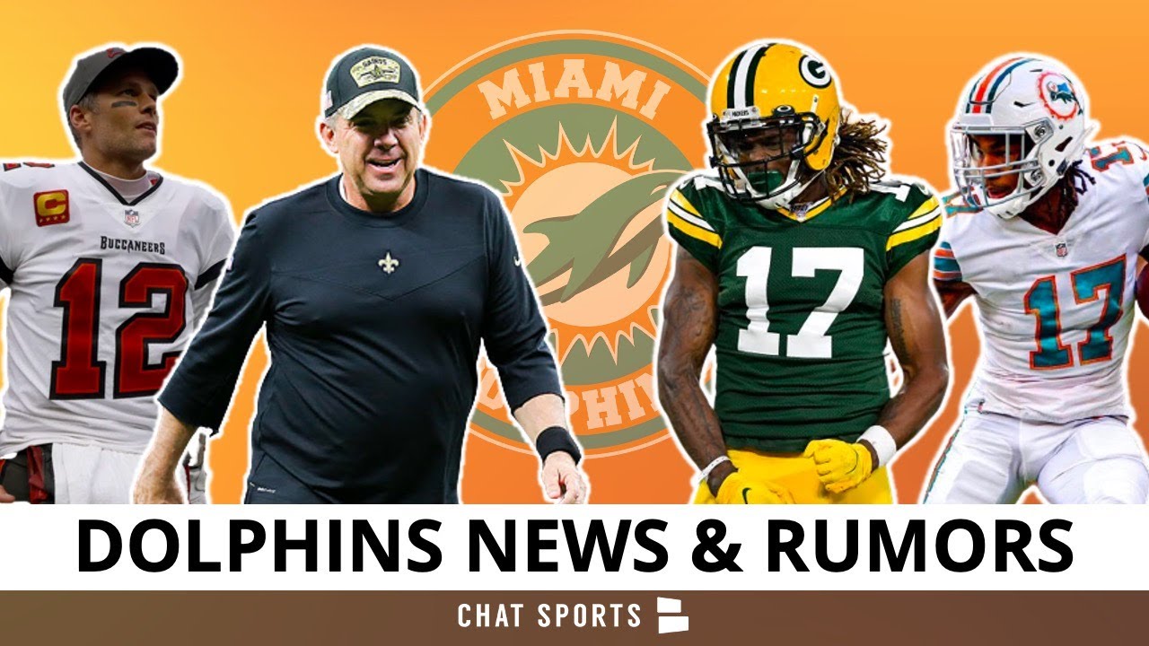Dolphins Free Agency Rumors On Davante Adams & Nik Needham + Miami Targeted Tom Brady & Sean Payton?