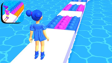 Pop It Roller - All Levels Gameplay Android,ios (Levels 1-8)