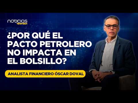 Oscar Doval: Pacto petrolero con EE. UU. no se refleja en la economía real por fondos congelados
