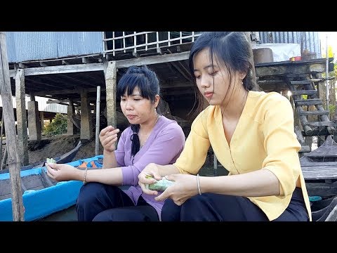 Video Thôn nữ làm món hến xào cuốn bánh tráng | Thôn Nữ Miền... - youtube