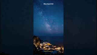 Blue Eyes Under Spanish Lights | Official Lyric Video | English Latin Pop AI Music Video| screenshot 4