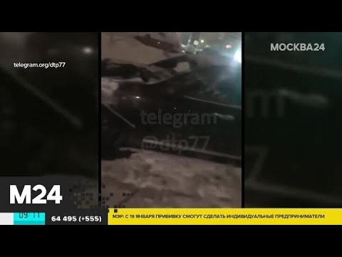 Автомобиль сгорел в Красногорске - Москва 24