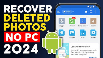 2024 How to Restore Deleted Photos and Videos from Android | Without Computer & Root