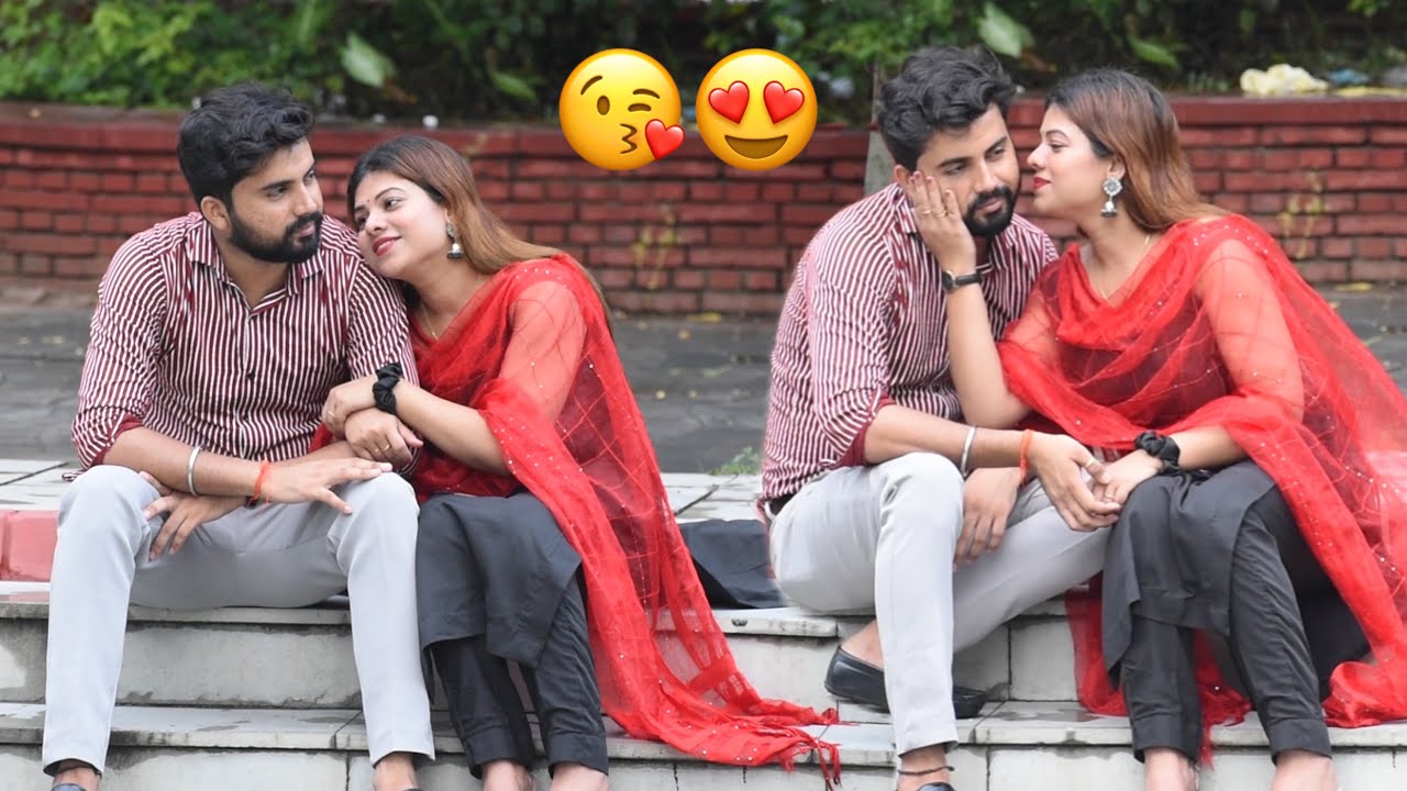 Kissing Prank 😘 आज तो सच मैं kiss कर diya 😍 शर्म आने लगी 🙈❤️| crazy sana khan |