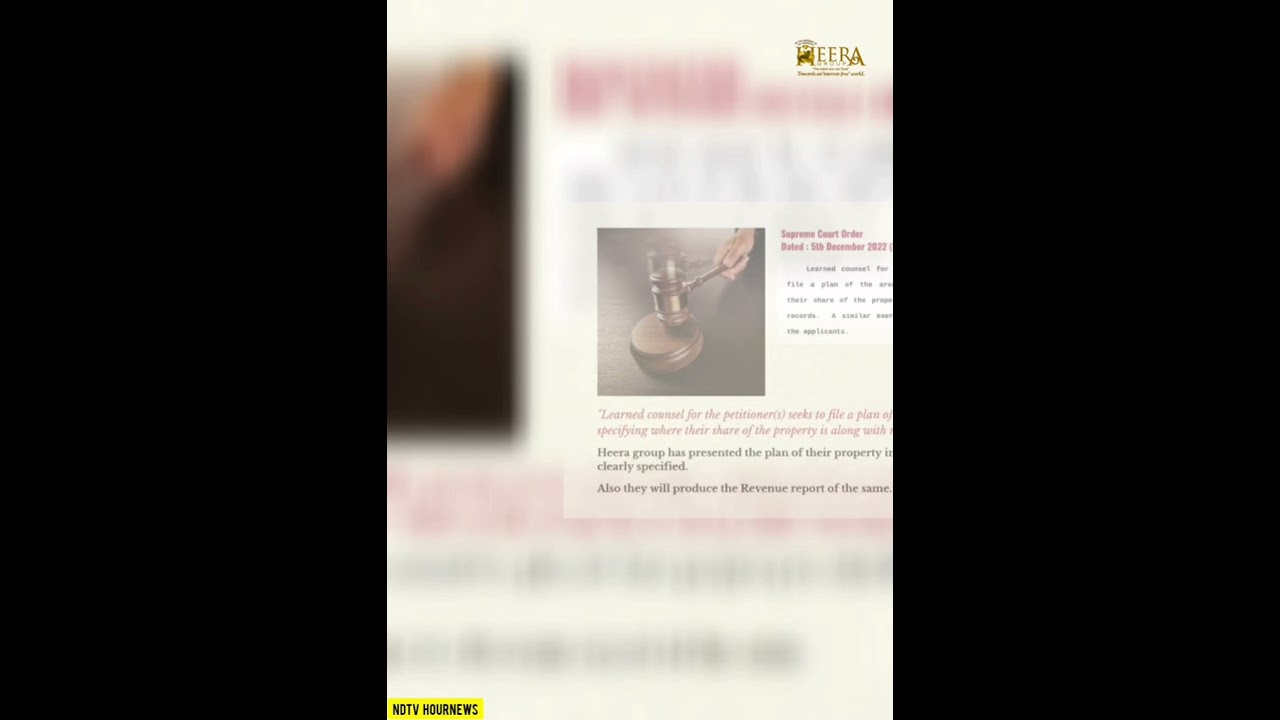 LATEST SUPREME COURT UPDATE ABOUT HEERA GROUP 